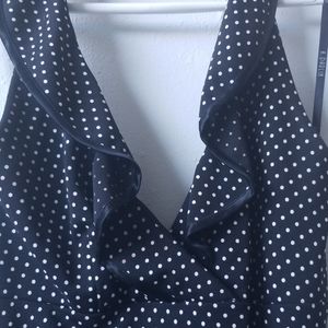 B. Darlin Polka dot Halter dress